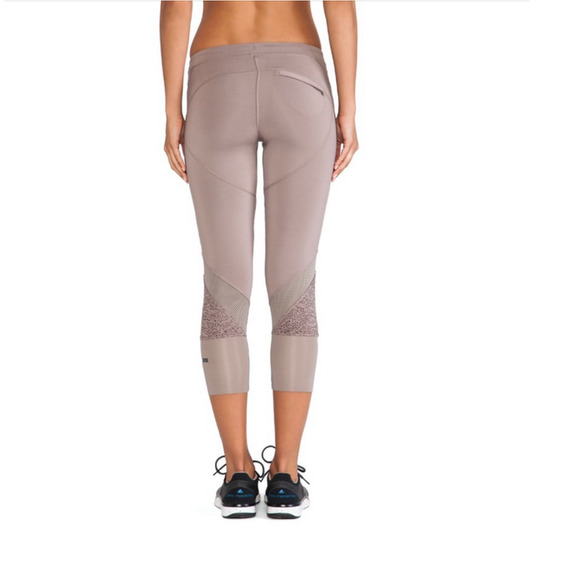 Adidas Stellar McCartney Nude color capri leggings size 2XS - Picture 2 of 7